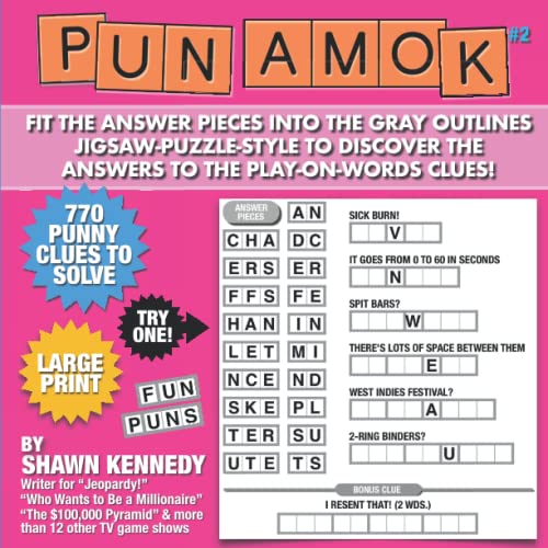 Beispielbild fr Pun Amok 2: The Word Game With Crazy Clues (Pun Amok: The Word Game With Crazy Clues) zum Verkauf von Books Unplugged