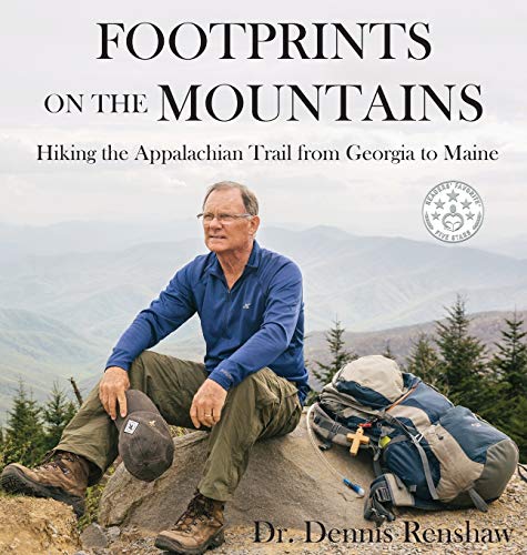 Beispielbild fr Footprints on the Mountains: Hiking the Appalachian Trail from Georgia to Maine zum Verkauf von HPB Inc.