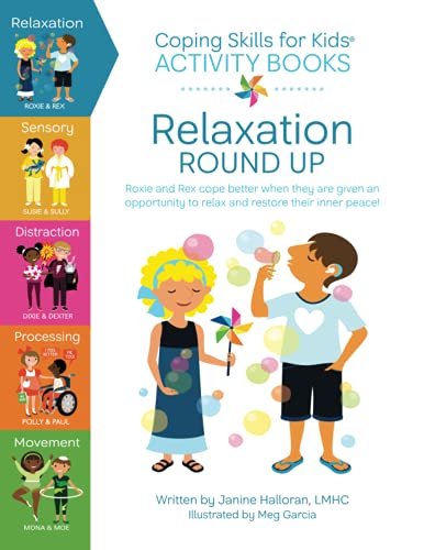 

Coping Skills for Kids Activity Books: Relaxation Round Up