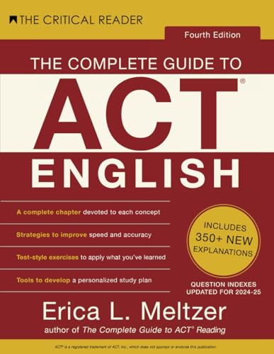 Stock image for The Complete Guide to ACT English, Fourth Edition for sale by SecondSale