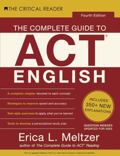 9781733589543: The Complete Guide to ACT English, Fourth Edition