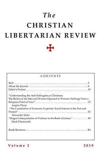 Stock image for Christian Libertarian Review: Volume 2 for sale by THE SAINT BOOKSTORE