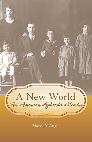Stock image for A New World: An American Sephardic Memoir for sale by BooksRun