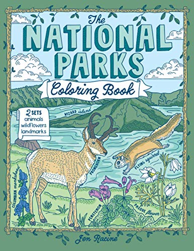 Beispielbild fr The National Parks Coloring Book zum Verkauf von Goodwill of Colorado
