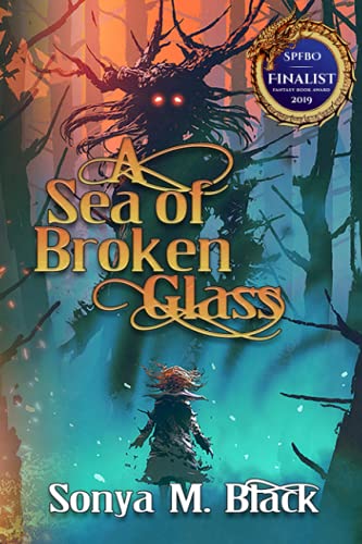 Imagen de archivo de A Sea of Broken Glass (The Lady & The Darkness) a la venta por Revaluation Books