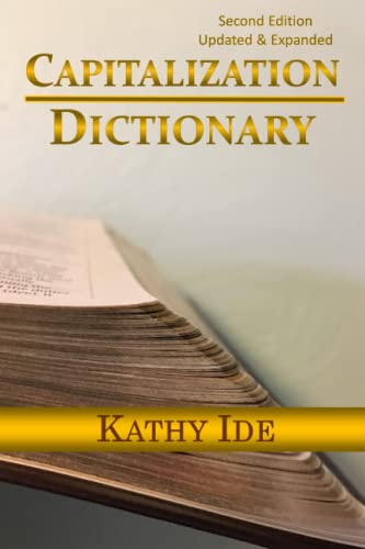 Stock image for Capitalization Dictionary for sale by ThriftBooks-Dallas