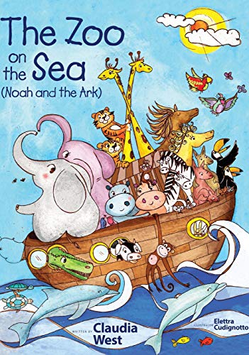 Imagen de archivo de The Zoo on the Sea: Noah and the Ark -Book 1 in The Grammy Giggles Childrens Bible Story Series a la venta por Goodwill of Colorado