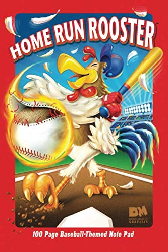 Stock image for Home Run Rooster 100 Page Baseball-Themed Note Pad for sale by Revaluation Books