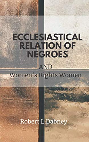 Stock image for ECCLESIASTICAL RELATION OF NEGROES for sale by Revaluation Books