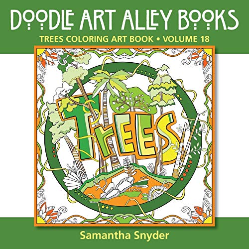 Stock image for Trees Coloring Art Book (Quote Coloring Books) for sale by Save With Sam