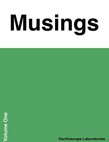 Beispielbild fr Musings Volume 1 zum Verkauf von Housing Works Online Bookstore