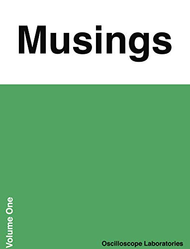 Imagen de archivo de Musings Volume 1 a la venta por Housing Works Online Bookstore