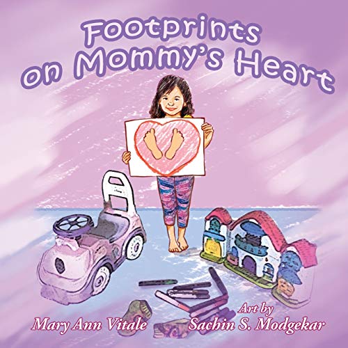 Stock image for Footprints on Mommy's Heart for sale by Lucky's Textbooks