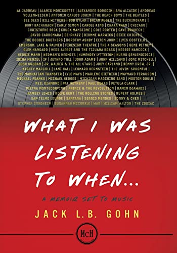 Imagen de archivo de What I Was Listening To When .: A Memoir Set To Music a la venta por WorldofBooks