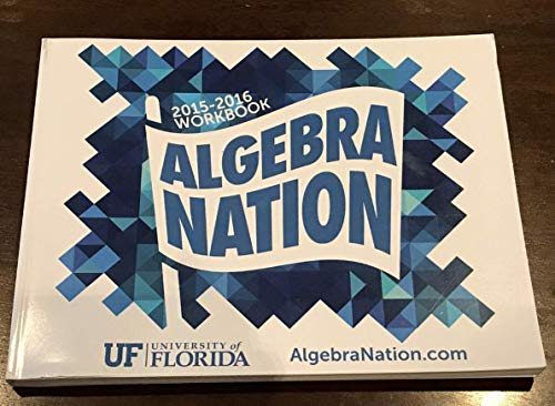 Beispielbild fr Algebra Nation 2015-2016 Workbook zum Verkauf von SecondSale