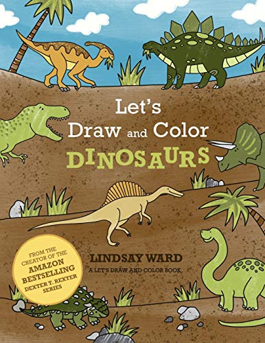 Stock image for Let's Draw and Color Dinosaurs for sale by Save With Sam