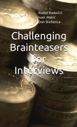 Imagen de archivo de Challenging Brainteasers for Interviews (Pocket Book Guides for Quant Interviews) a la venta por WorldofBooks