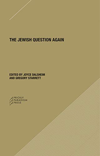 Imagen de archivo de The Jewish Question Again a la venta por PBShop.store US