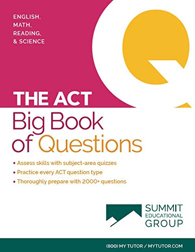 Stock image for The ACT Big Book of Questions for sale by SecondSale