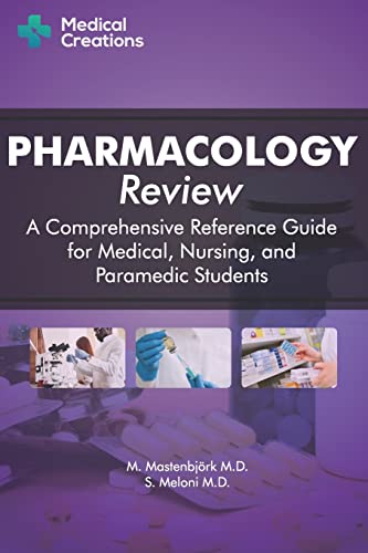 Beispielbild fr Pharmacology Review - A Comprehensive Reference Guide for Medical, Nursing, and Paramedic Students zum Verkauf von ZBK Books