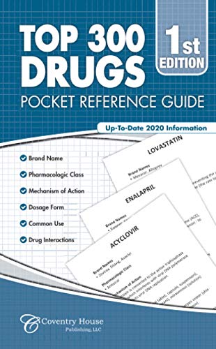 Beispielbild fr Top 300 Drugs Pocket Reference Guide (2020 Edition) zum Verkauf von HPB-Red