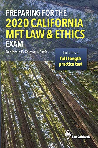 Stock image for Preparing for the 2020 California MFT Law & Ethics Exam for sale by HPB-Red