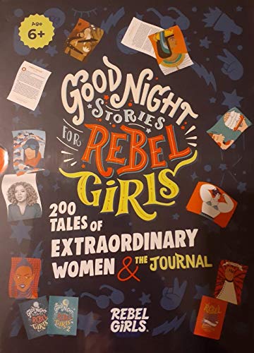 Imagen de archivo de Good Night Stories for Rebel Girls - 200 Tales of Extraordinary Women & The Journal a la venta por BooksRun