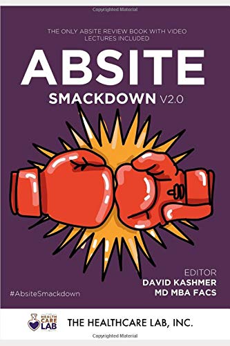 Beispielbild fr ABSITE Smackdown! V2.0: The ABSITE Review Manual With Video Review Course zum Verkauf von HPB-Red