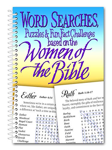 9781735024509: Word Search Based on the Women of the Bible