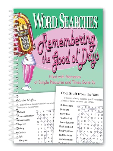 Beispielbild fr Word Searches Remembering the Good Ol' Days zum Verkauf von Blackwell's