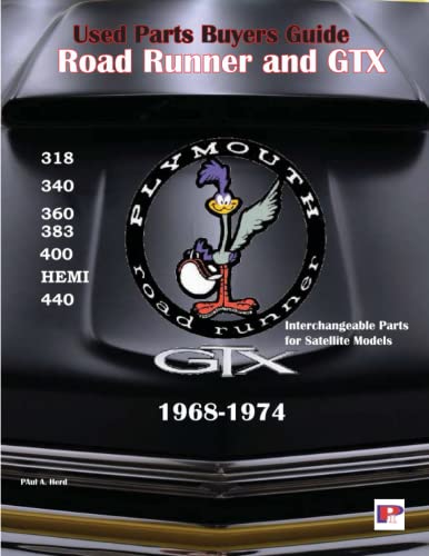 Beispielbild fr Used Parts Buyers Guide Road Runner and GTX 1968-1974 zum Verkauf von GF Books, Inc.