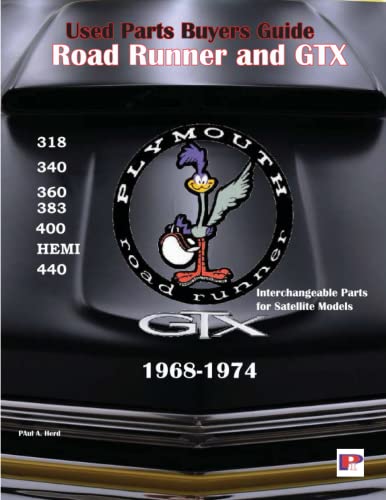 Stock image for Used Parts Buyers Guide Road Runner and GTX 1968-1974 for sale by GF Books, Inc.