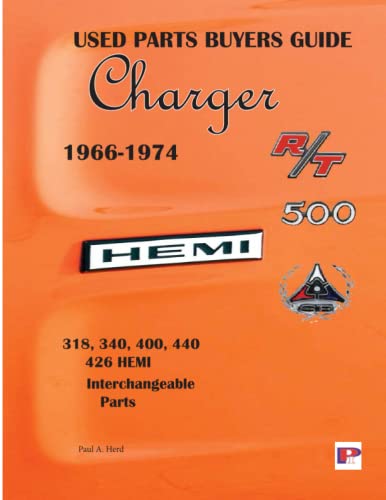 Beispielbild fr Used Parts Buyers Guide Charger 1966-1974 zum Verkauf von Books Unplugged