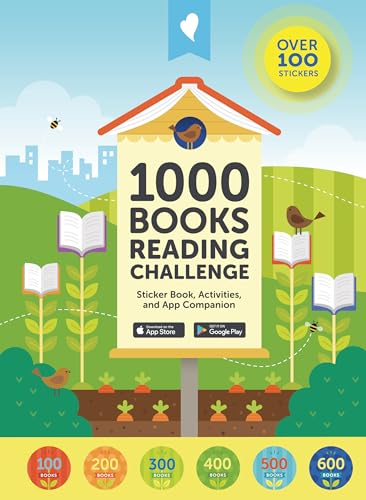 9781735562445: 1000 Books Reading Challenge (Badge Book)