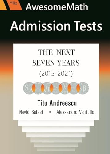 Imagen de archivo de AwesomeMath Admission Tests a la venta por PBShop.store US