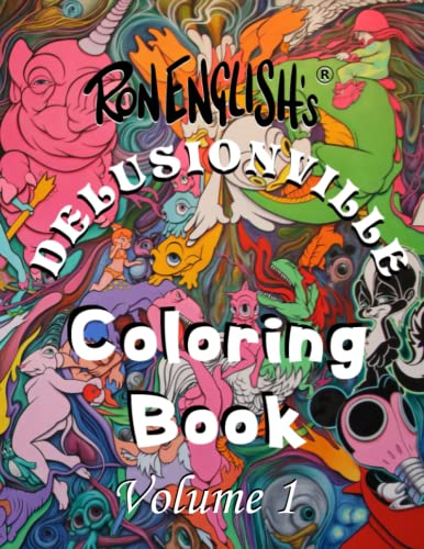 9781735837055: Delusionville Coloring Book: Volume 1