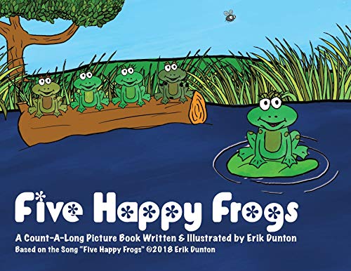 9781735951768: Five Happy Frogs: A Count-A-Long Picture Book
