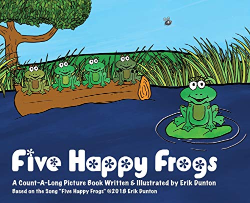 Beispielbild fr Five Happy Frogs: A Count-A-Long Picture Book zum Verkauf von Lucky's Textbooks