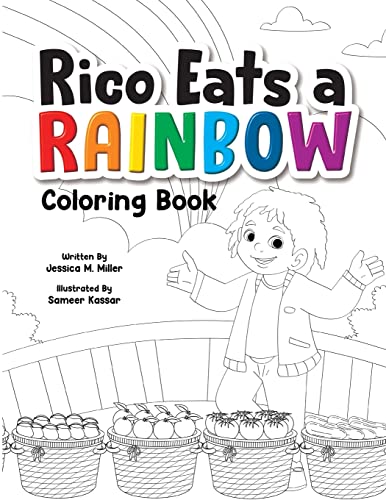 Imagen de archivo de Rico Eats a Rainbow Coloring Book a la venta por PBShop.store US