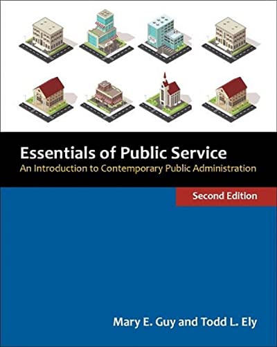 Stock image for ESSENTIALS OF PUBLIC SERVICE for sale by BooksRun