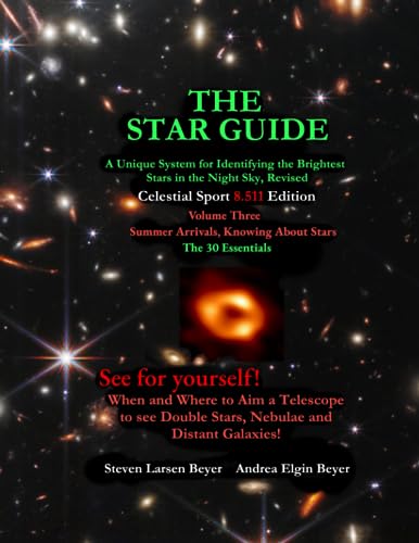Beispielbild fr THE STAR GUIDE: A Unique System for Identifying the Brightest Stars in the Night Sky Revised CELESTIAL SPORT 8.511 EDITION 3 Volume Three - Summer . Stars (Guide Stars to the Universe Series) zum Verkauf von GF Books, Inc.