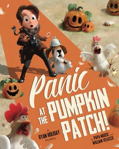 Stock image for Panic At The Pumpkin Patch: A Funny Halloween Adventure (The Ryan Holiday Mysteries) for sale by SecondSale