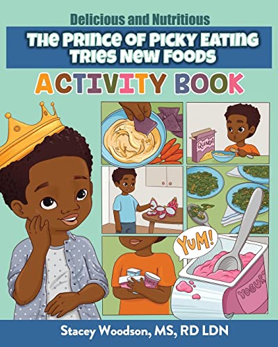 Stock image for The Prince of Picky Eating Tries New Foods Activity Book for sale by PBShop.store US