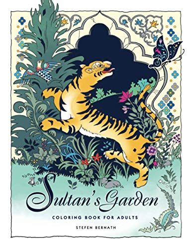 9781736320914: Sultan's Garden: Coloring book for adults