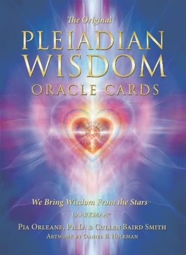 Stock image for Pleiadian Wisdom Oracle Cards We Bring Wisdom From the Stars (78 cards w/instruction booklet, boxed) for sale by Lakeside Books