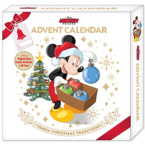 Imagen de archivo de Disney Mickey & Friends Advent Calendar Box Set - with Storybook, Daily Family Activities, and 3D Christmas Tree a la venta por Your Online Bookstore