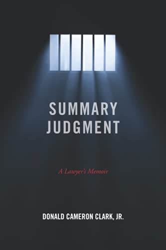 Imagen de archivo de Summary Judgment : A Lawyer's Memoir a la venta por Better World Books