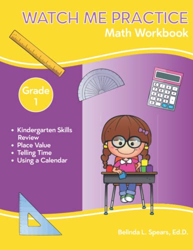 Imagen de archivo de Watch Me Practice Grade 1 Math Workbook a la venta por GreatBookPrices