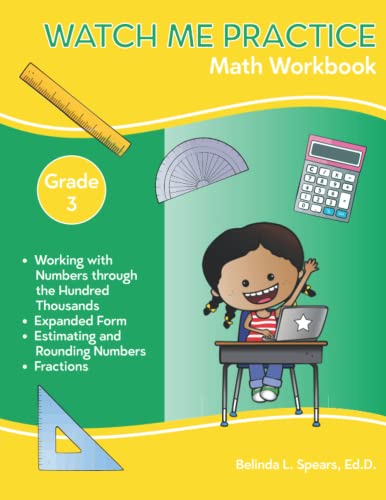 Stock image for Watch Me Practice Grade 3 Math Workbook for sale by Books Unplugged