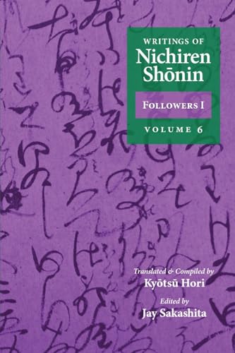 Stock image for Writings of Nichiren Shonin Followers I for sale by PBShop.store US